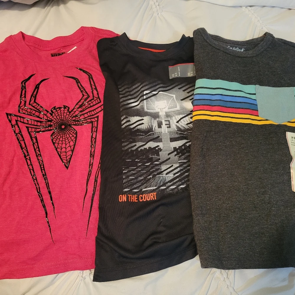 3 Short Sleeve Shirts